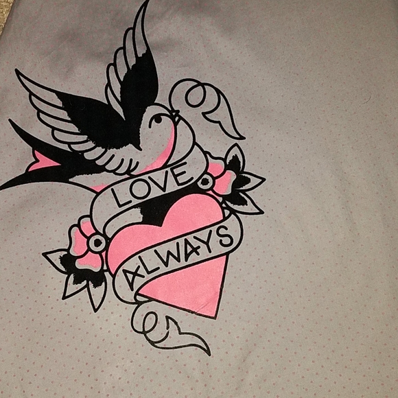 Sourpuss Heart Flash Dress Pinup Rockabilly - Picture 3 of 11